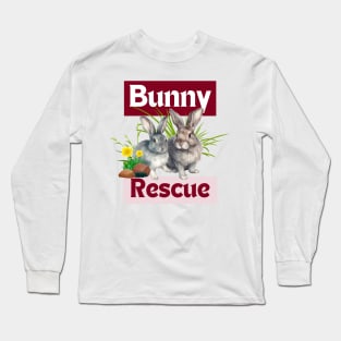 Bunny rescue Long Sleeve T-Shirt